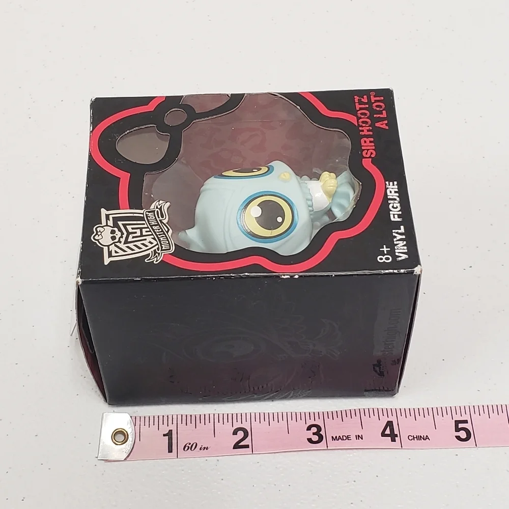 Mattel Monster High Sir Hootz a Lot Vinyl Figure 2015 Owl Pet Toy - Picture 7 of 9
